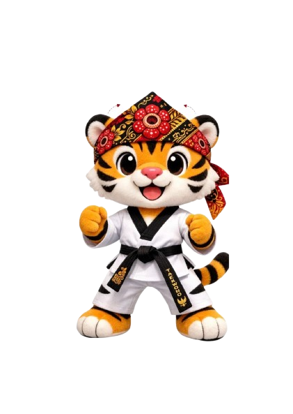 Mascot Liga Taekwondo